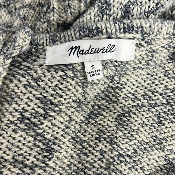 Madewell Cotton Heathered Gray Button Detailing Tank Top Size S - Picture 5 of 9